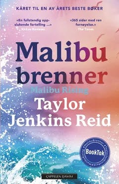 Omslag Malibu brenner av Taylor Jenkins Reid (heftet)